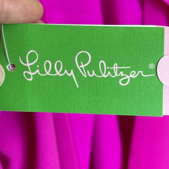 Size 2 Lilly Pulitzer Abrielle Cold Shoulder Mini Dress - Picture 7 of 13